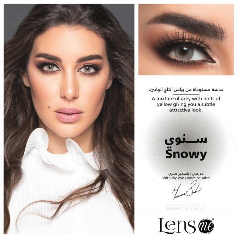 Lens me Snowy A serene Snow White inspired lens لنس مي سنوي عدسة مستوحاة من بياض الثلج الهادئ