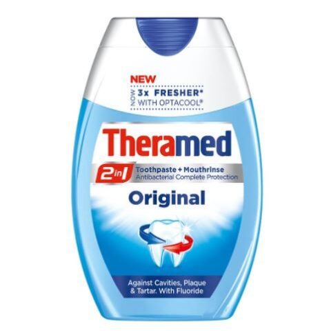 Toothpaste Theramed 2in1 Original (75 ml) معجون أسنان فريش منت ثيراميد