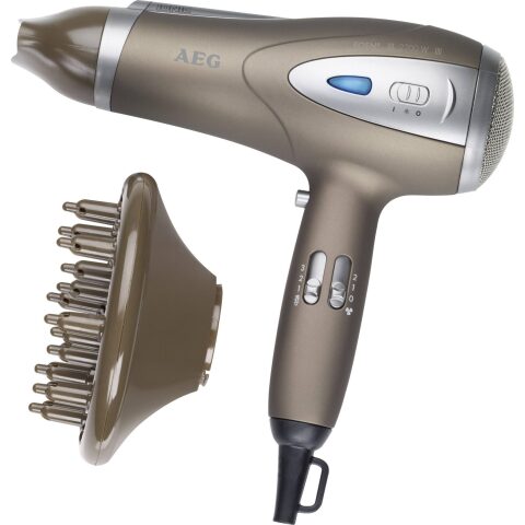 AEG HTD 5584 Hair dryer Brown (metallic), Silver مجفف الشعر من ايه اي جي لون بني 1800 واط