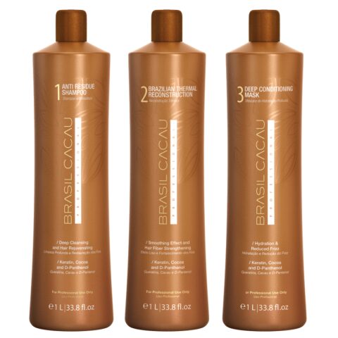 Brazilian Cacau Kit 1000ml each برازيلين كاكاو كت عدد 3