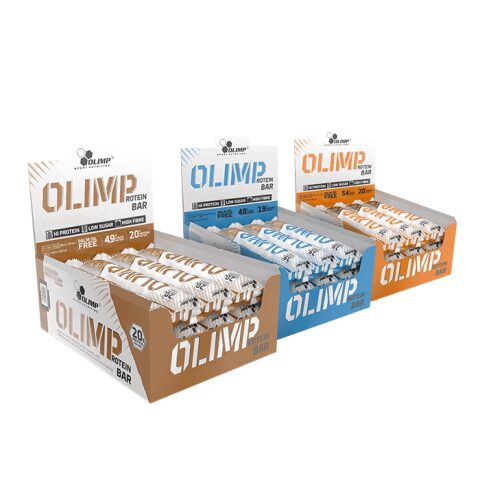 OLIMP PROTEIN BAR 1 BOX 12 PCS اوليمب بروتين بار صندوق / 12 بار