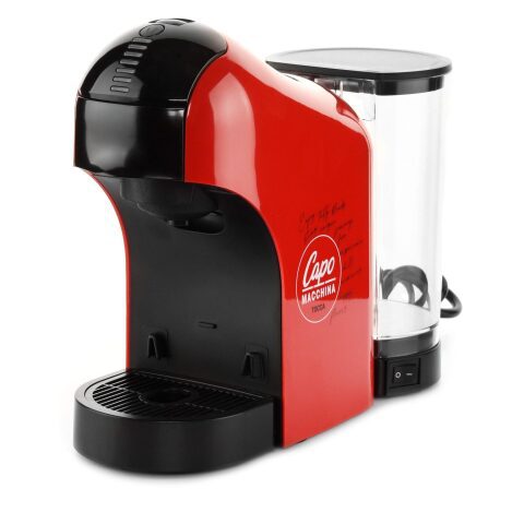 IL CAPO TOCA Coffee Maker Compatible With Dolce Gusto Capsules 1450W 1L CM201B ال كابو توكا ماكينة صنع القهوة متوافقة مع كبسولات دولتشي غوستو 1450 واط 1 لتر