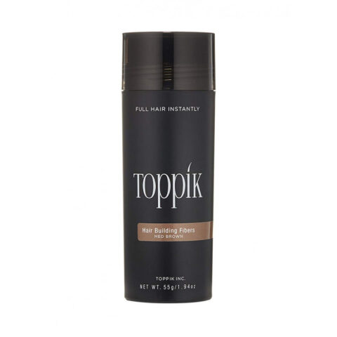Toppik Hair Building Fibers Medium Brown 55g توبيك الياف بناء الشعر 12غم لون بني متوسط 55 جرام