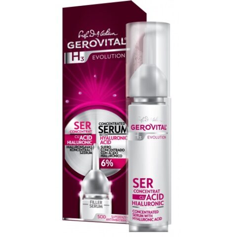 Gerovital Serum With Hyaluronic Acid Concentration 6% جيروفيتال سيروم بتركيز حمض الهيالورونيك