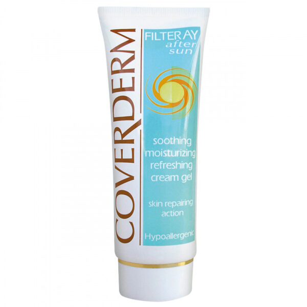 Coverderm Filteray Body Plus Milk SPF 50 Very High Protection Waterproof 100Ml كفرديرم واقي شمس للجسم وحماية عالية جدًا ومقاومة للماء 100 مل