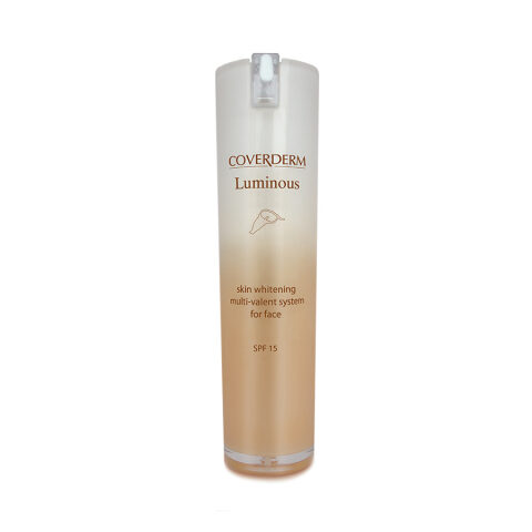 COVERDERM Luminous Visage Skin Whitening Day Cream SPF15 30ml كوفرديرم كريم النهار لتبييض البشرة لومينوس فيساج بعامل وقاية من أشعة الشمس 15 30 مل