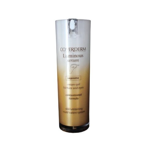Coverderm - Luminous Supreme Intensive Brightening Face & Eyes Serum كريم لتفتيح الوجه والعيون من كوفيرديرم