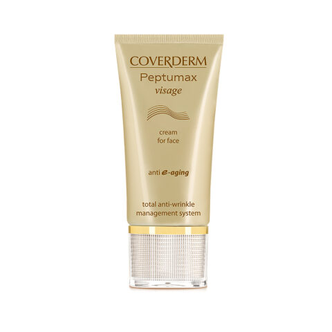 COVERDERM Peptumax Face Cream Anti E-Aging 40ml كوفيرديرم كريم وجه بيبتوماكس مضاد للشيخوخة يقلل التجاعيد ويرطب البشرة 40 مل