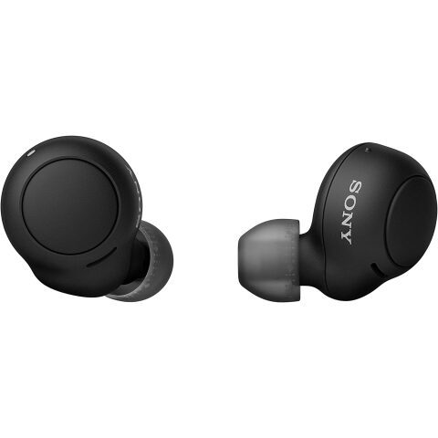 Sony WF-C500 Truly Wireless In-Ear Bluetooth Earbud Headphones with Mic and IPX4 water resistance, Black سماعة أذن سوني لاسلكية لون أسود