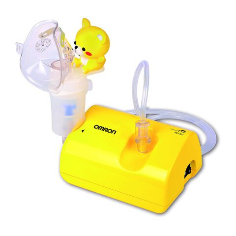 Omron C801KD Nebulizer Machine for Kids NE-C801S-KDE جهاز استنشاق البخار للأطفال من اومرون