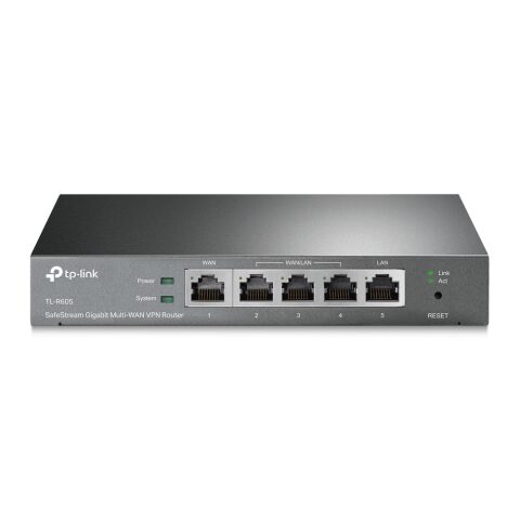 TP LINK TL-R605 SafeStream Gigabit Multi-WAN VPN Router راوتر سلكي