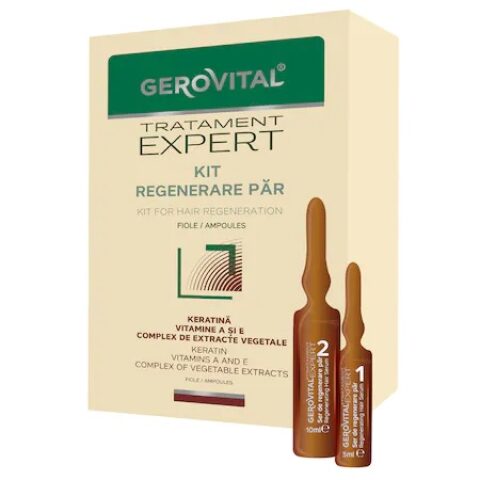 Gerovital Hair Regeneration Tratment Kit جيروفيتال مجموعة تجديد الشعر