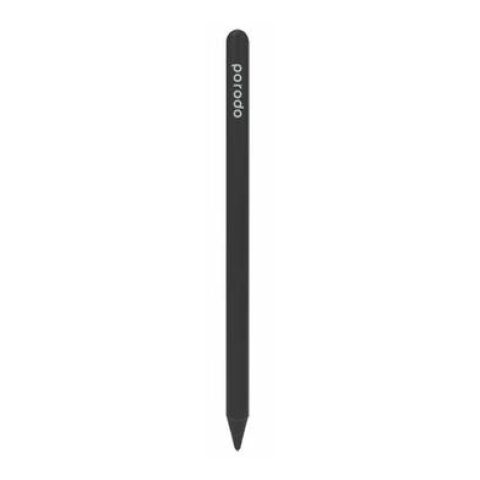 Porodo universal pencil 1.5mm nib black بورودو قلم مفناطيسي يناسب جميع الاجهزة برأس 1.5ملم اسود