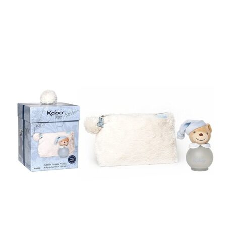 Kaloo blue fluffy set 100ml كالو بلو طقم فلافي 100مل
