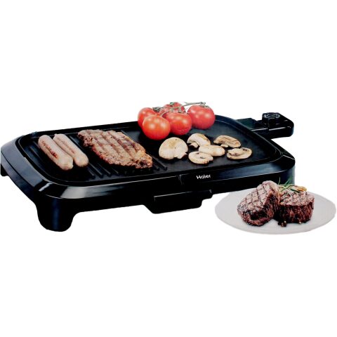 Haier Toast and Grill 1400-1600 Watt HBBQ5001-CB توست وشواية هاير 1400-1600 واط