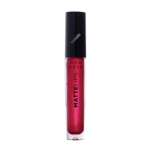 MON REVE matte lips no 15 مون ريف احمر شفاه غير لامع رقم 15