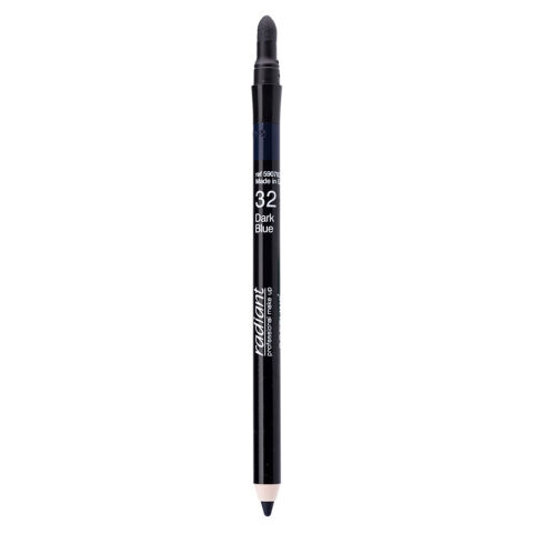 Radiant soft line water proof eye pencil no32 dark blue رادينت سوفت لاين قلم عيون مضاد للماء رقم 32 ازرق غامق