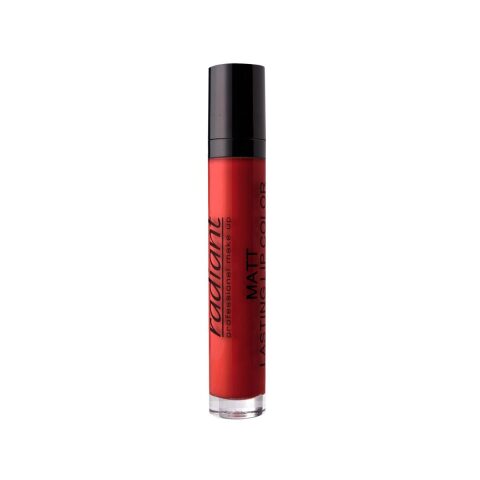 Radiant matt lasting lip color spf15 no8 رادينت لون شفاه غير لامع عامل حماية 15 رقم 8