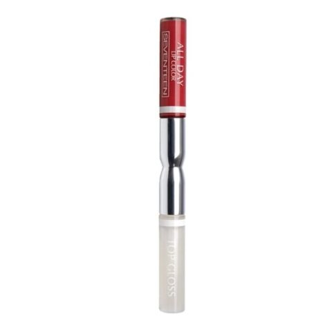 Seventeen All Day Top Gloss & Lip Color no24 10ml سفنتين ملمع و احمر شفاه يدوم طوال اليوم رقم 24 10مل