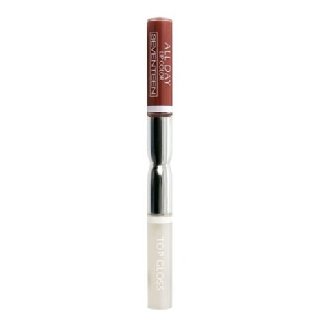 Seventeen All Day Top Gloss & Lip Color no28 10ml سفنتين ملمع و احمر شفاه يدوم طوال اليوم رقم 28 10مل