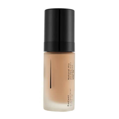 Radiant Natural Fix All Day Matt Make Up Foundation no6 tan رادينت ناتشورال فيكس فاونديشن غير لامع يدوم طوال اليوم رقم 6 تان