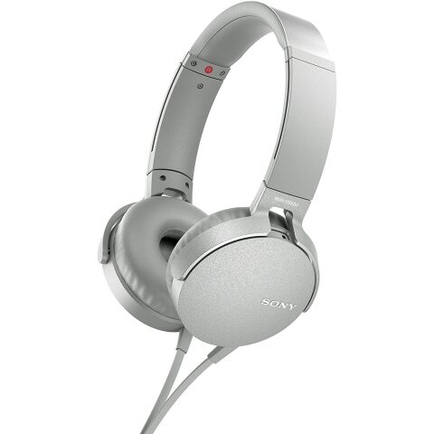 Sony EXTRA BASS™ Headphones- White MDRXB550APWCE سوني سماعة رأس اكسترا باس لون أبيض