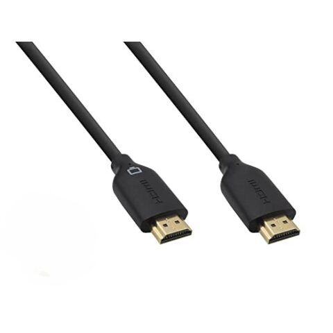 Belkin Gold Plated High Speed HDMI Cable with Ethernet 4K Ultra HD Compatible 1m بلكين كابل اتش دي ام اي عالي السرعة مطلي بالذهب متوافق مع إيثرنت الترا اتش دي 4كي بطول 1 متر