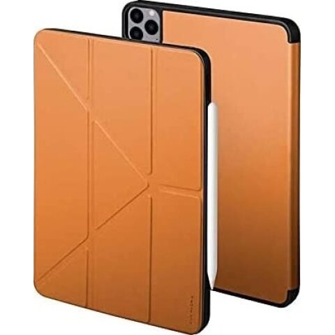 Viva Madrid elegant folio case with pencil holder for iPad 11 pro 2011 brown فيفا مدريد اليغانت فوليو كوفر مع حامل قلم ايباد 11 برو 2021 بني
