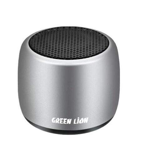 Green mini wireless speaker silver غرين مكبر صوت لاسلكي صغير فضي