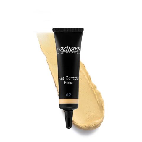 Radiant tone corrector primer yellow no2 30ml رادينت برايمير مصحح اللون اصفر رقم2 30مل