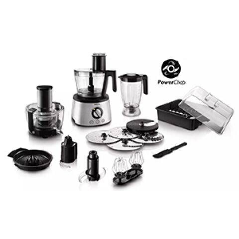 Philips Food Processor With 30 Functions HR7778 محضرة طعام فيليبس مع 30 وظيفة