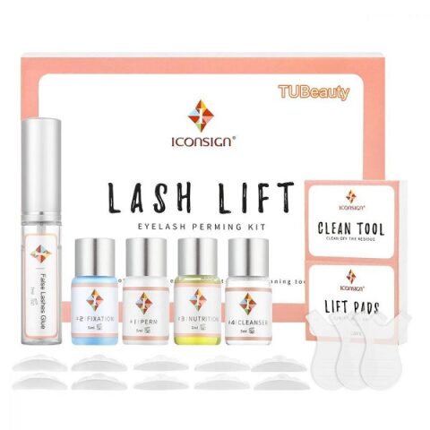 Iconsign LVL lash lifting kit ايكون ساين طقم رفع رموش بتقنية ال في ال