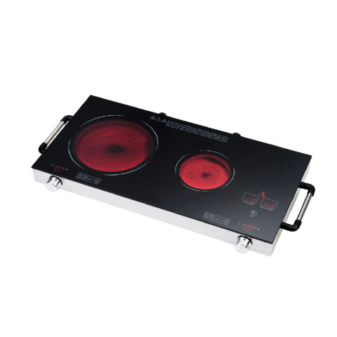 Geepas GIC6131 2000W+1200W Digital Infrared Cooker موقد رقمي بالاشعة تحت الحمراء من جيباس
