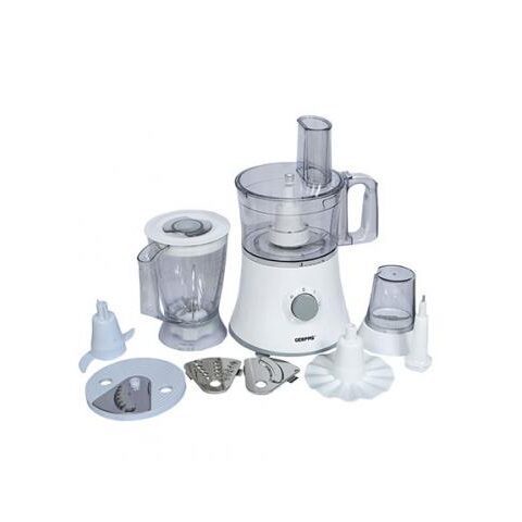 Geepas food processor, 500 W, 1.2 L, white جيباس محضرة طعام,500 واط,1.2 لتر, لون ابيض