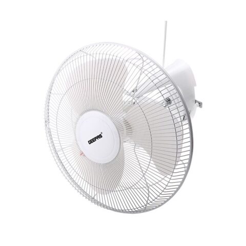 Geepas Orbit Fan With Speed Controller 16-Inch GF9607 White جيباس مروحة حائط