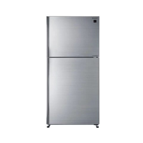 Sharp Refrigerator 538 Liter Silver SJ-GV69G-SL ثلاجة شارب 538 لتر لون فضي