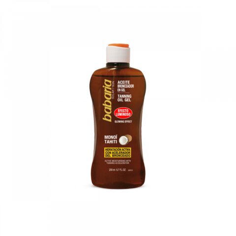 Babaria Glow Effect Tanning Oil 200ml زيت التسمير من باباريا جلو إفكت 200 مل