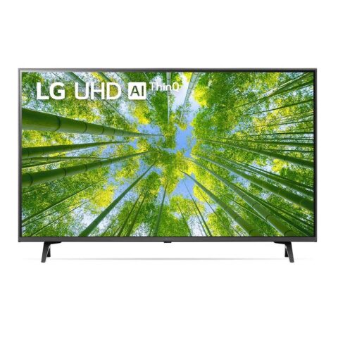 LG UHD 4K TV 55 Inch UQ8000 Series, 4K Active HDR WebOS Smart AI Thin Q55UQ80006LD.AMNE إل جي شاشة 55 بوصة يو اتش دي 4 كاي سمارت وايرلس ويب أو إس