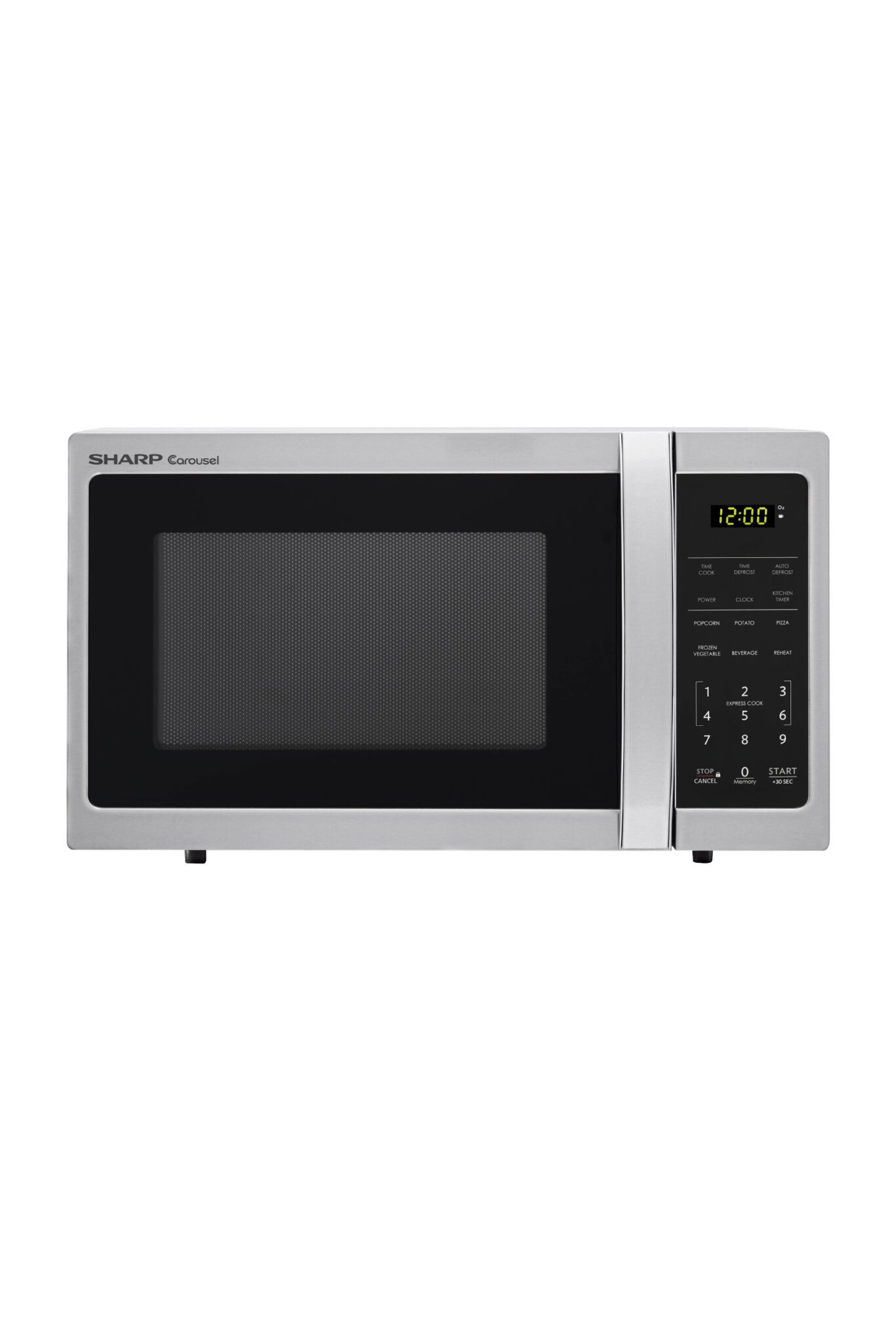 SHARP MICROWAVE 34L R34CT(ST) مايكروويف شارب 34 لتر فضي