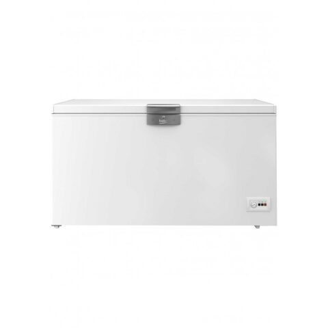 Beko Chest Freezer Defrost 467 L 2 Basket / White - HSA 47520 فريزر بيكو بطح سعة 467 لتر مع سلة عدد 2 لون ابيض
