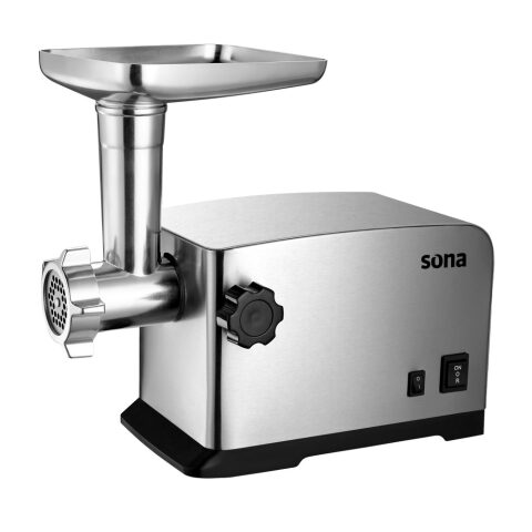 Sona Meat Grinder 1200W - SMG-500 مفرمة لحمة سونا بقوة 1200 واط ستانلس ستيل