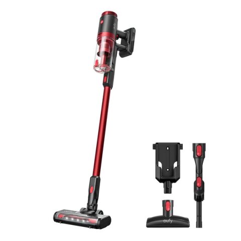 Anker eufy HomeVac S11 Lite- Red T2503R91 انكر ايوفاي هوم فاك اس 11 لايت مكنسة كهربائية لاسلكية