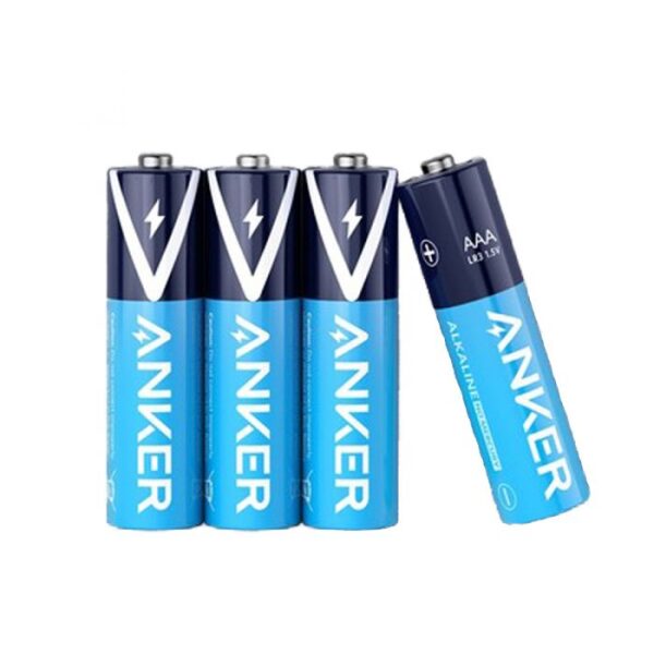 Anker AAA Alkaline Batteries 4-pack - B1820H12 بطاريات انكر الكلاين عدد 4 مقاس AAA