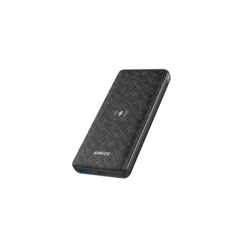 Anker PowerCore III 10K Wireless - Black A1617H11 انكر شاحن متنقل باور كور 3 وايرلس 10000ملي امبير اسود