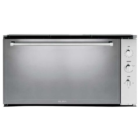 ELBA Gas Oven Built-In 90 Cm Steel 109-50 X فرن البا غاز بلت ان 90 سم ستانلس ستيل نظام أمان كامل مع مروحة تبريد