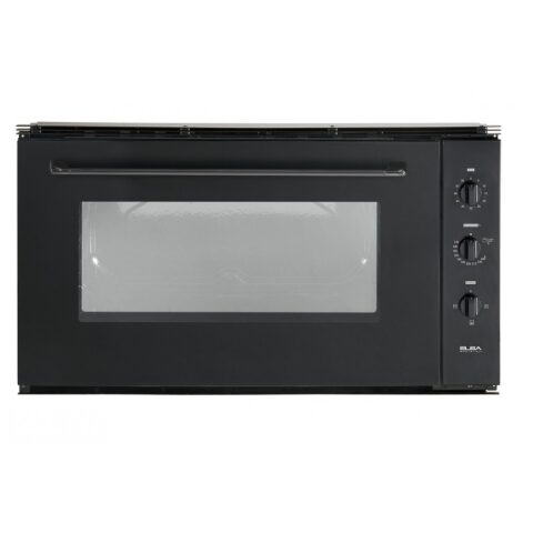 ELBA Gas Oven Built-In 90 Cm Black 4 Cooking Functions With Cooling Fan109-52 BK فرن البا غاز بلت ان 90 سم لون اسود 4 برامج للطبخ مع مروحة تبريد