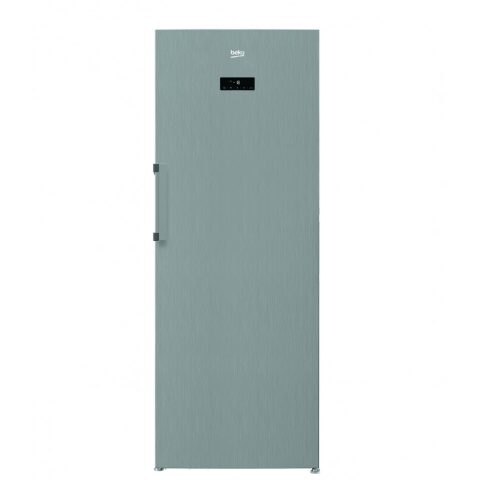 Beko Freezer Vertical 8 Drawer No Frost 448 L Width 70 CM / Steel RFNE 448E35 XP فريزر بيكو عمودي 8 ادراج سعة 448 لتر ستانلس ستيل بعرض 70 سم