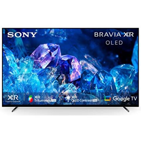 Sony Bravia 55 inches XR Series 4K Ultra HD Smart OLED Google TV XR-55A80K تلفزيون سوني برافيا 55 بوصة الترا اتش دي 4 كي اندرويد سمارت